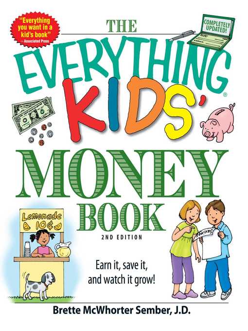 Title details for The Everything Kids' Money Book by Brette Sember - Wait list